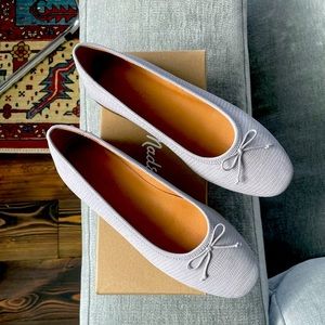 Madewell Adelle purple ballet flats size 8.